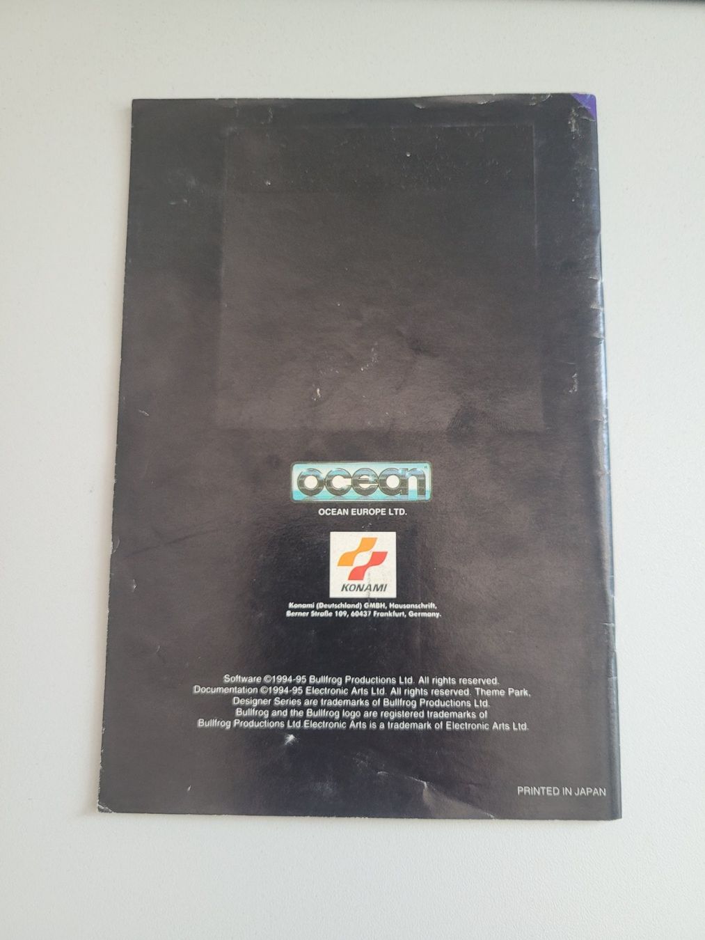 Giochi: Spielanleitung Theme Park (SNES) – Usato da Uezwil venduto da -Retrogames- 1