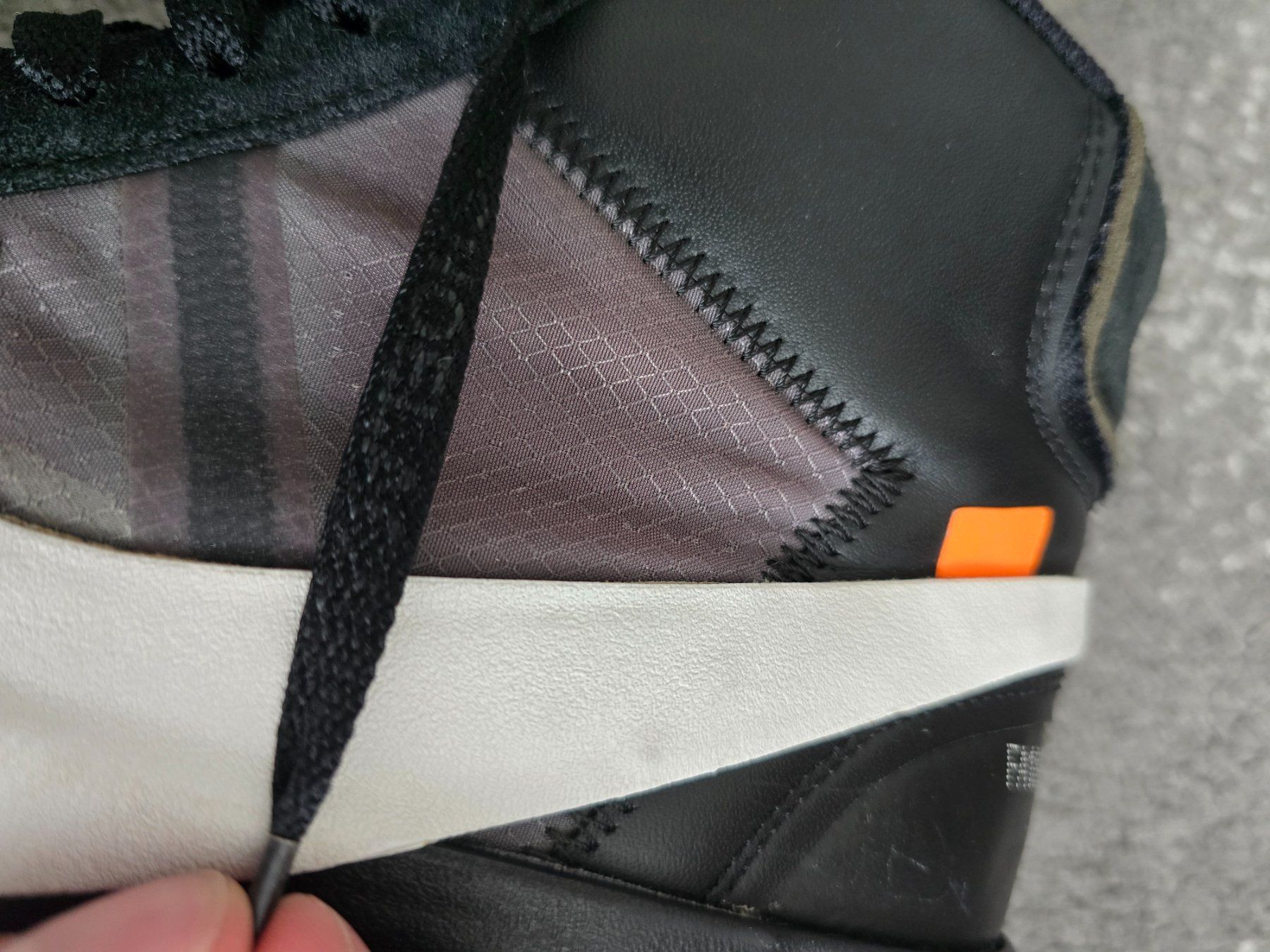 Scarpe da uomo: Blazer high off white grim reaper – Usato da Bôle venduto da A_Kickstory 4