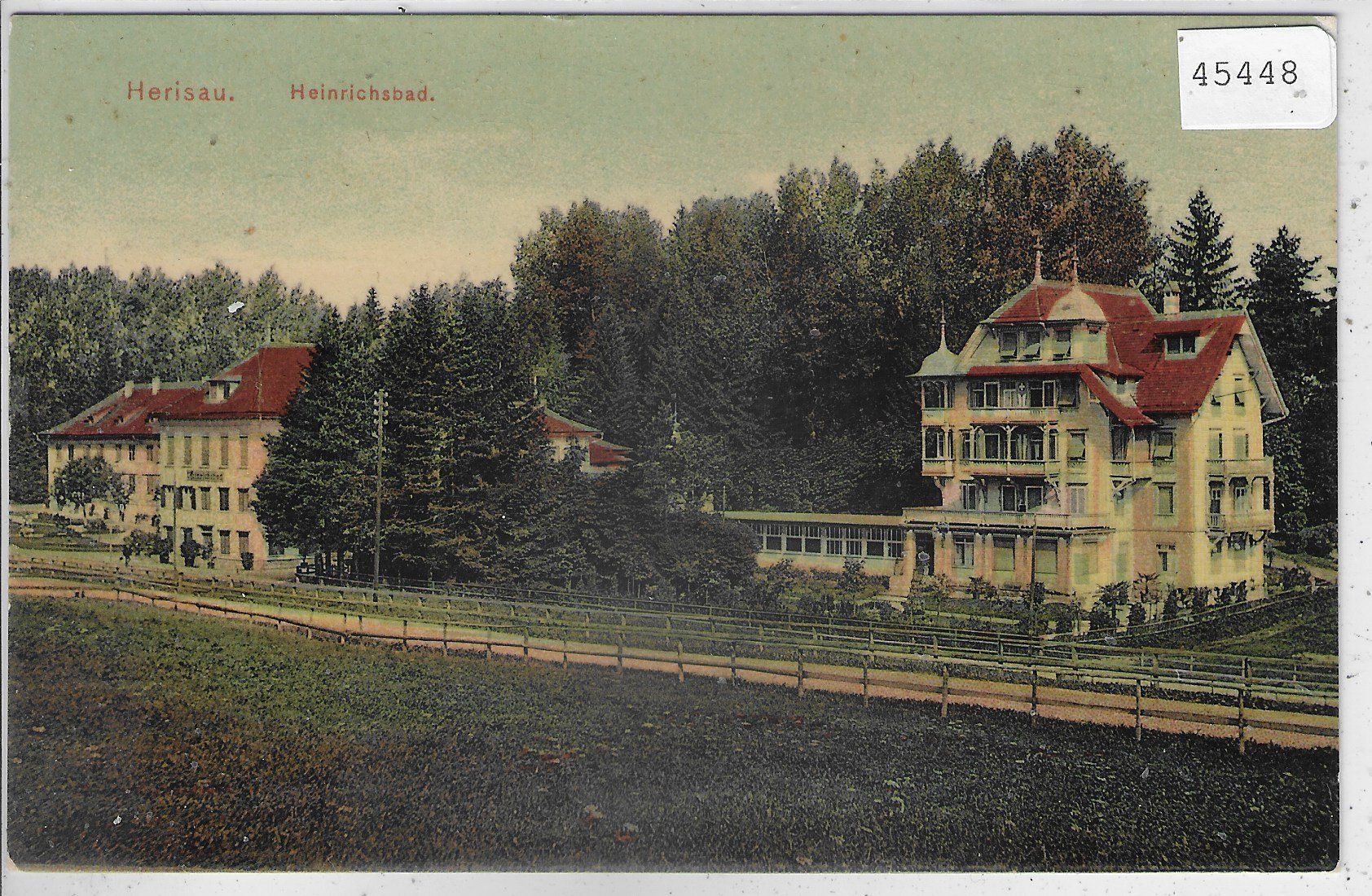 Cartoline postali: Herisau - Heinrichsbad - coloriert – Usato da Ettingen venduto da Kartenplanet
