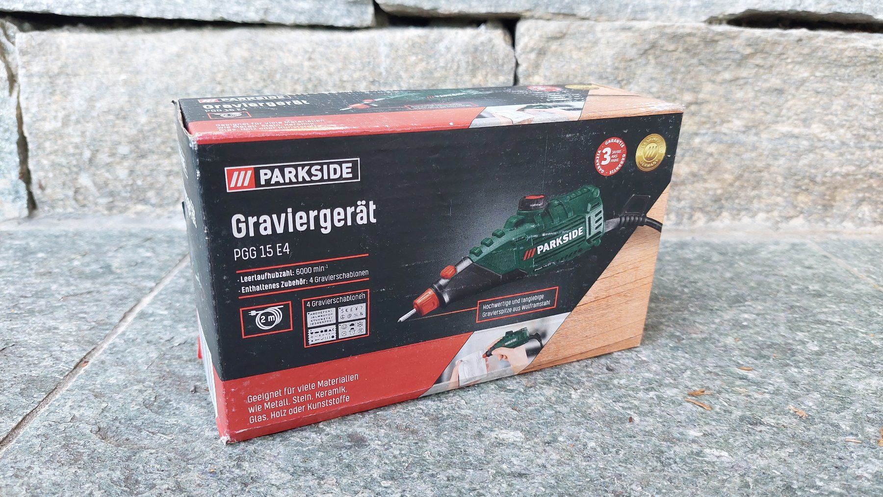 Parkside Alle Maschinen: Parkside Graviergerät PGG 15 E4, neu OVP – Gebraucht aus Muri b. Bern von Spassholz