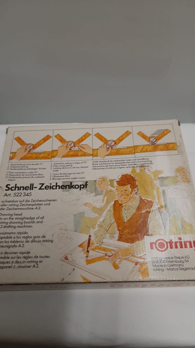 Compassi: Schnell Zeichenpatte A 3 – Nuovo e nell'imballaggio originale da Luzern venduto da PAPPALARDO1955 4
