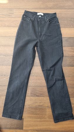 Abercrombie & Fitch Jeans, schwarz, Gr. 27