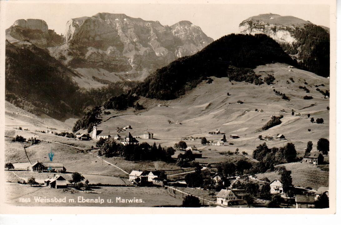 Cartoline postali: Weissbad – Usato da Wolhusen venduto da Curver9