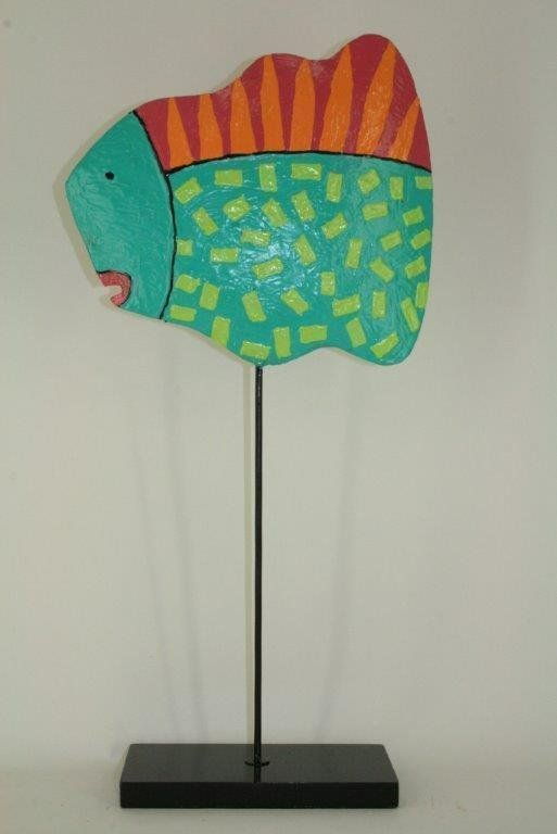 Sculture & Statue: Fisch  (Bump Fish) – Nuovo e nell'imballaggio originale da Wetzikon ZH venduto da Alpari