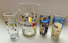 Ritzenhoff Gläser/Krug Set, 4-teilig, Top Zustand!