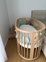 Stokke Sleepi Mini inkl. Erweiterungsset – Eiche – neuwertig