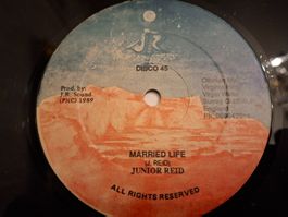 Reggae Maxi 12" - Junior Reid - Married Life