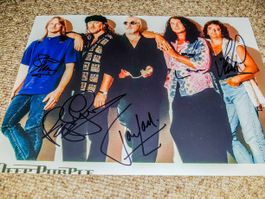 Deep Purple - Original in person Autogramm auf Foto