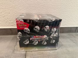 Pokémon Prismatische Entwicklungen Tech-Sticker Display OVP