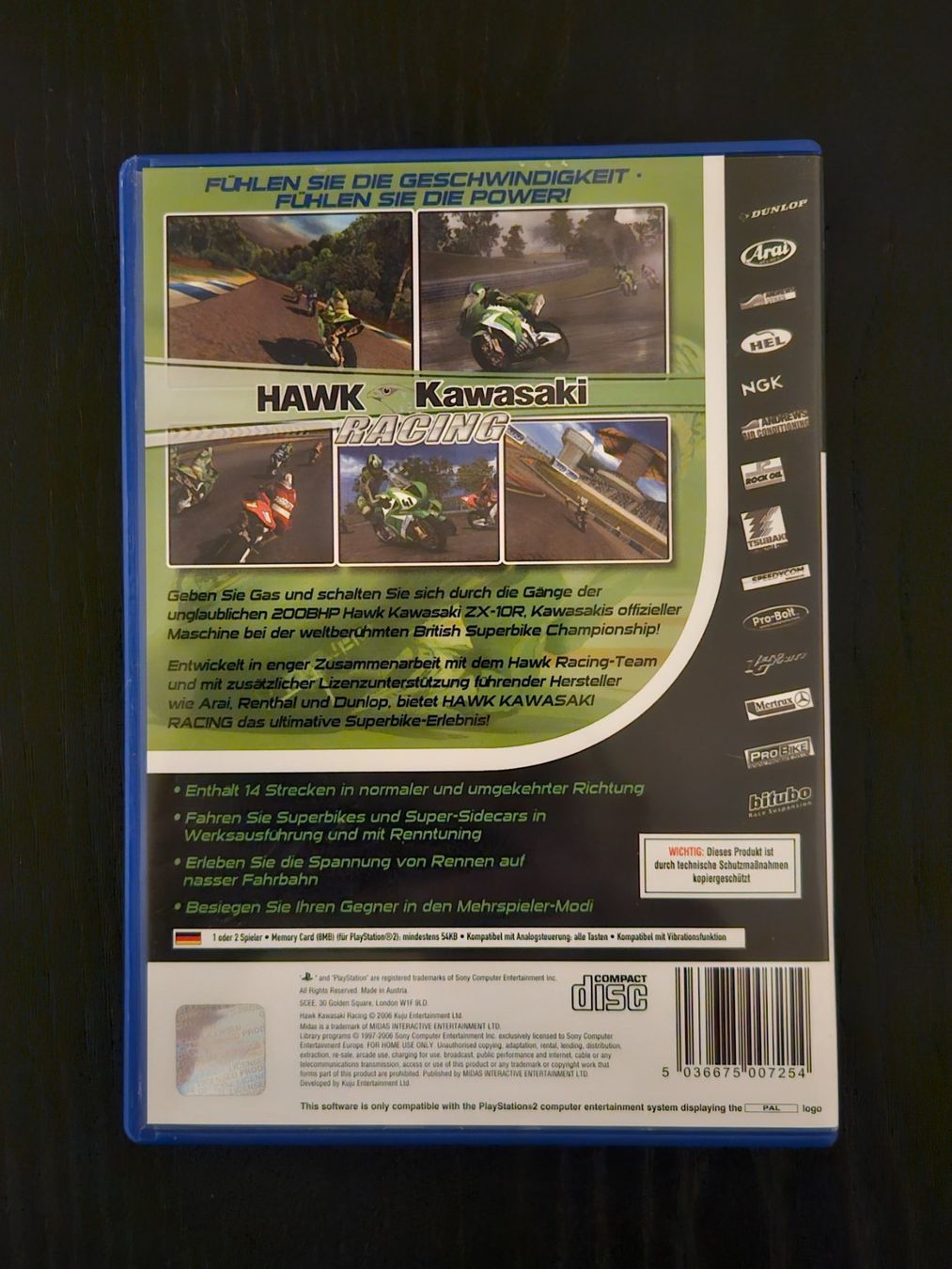 Giochi: Hawk Kawasaki Racing (PS2) – Usato da Zürich venduto da sodamnme 2