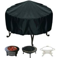 84CM Wasserdicht Feuer stelle schale Grill Abdeckung Runde