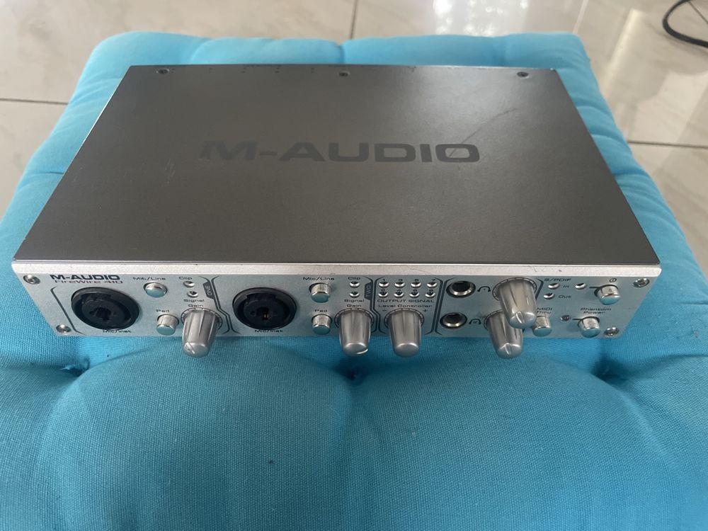 Interface Audio M-Audio FireWire 410 - Fonctionne (occasion)