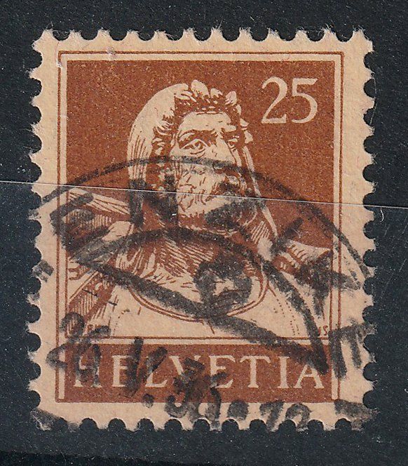 Alle Briefmarken: 1933 Tell ZNr. 175z – Gebraucht aus Arlesheim von gaugi43
