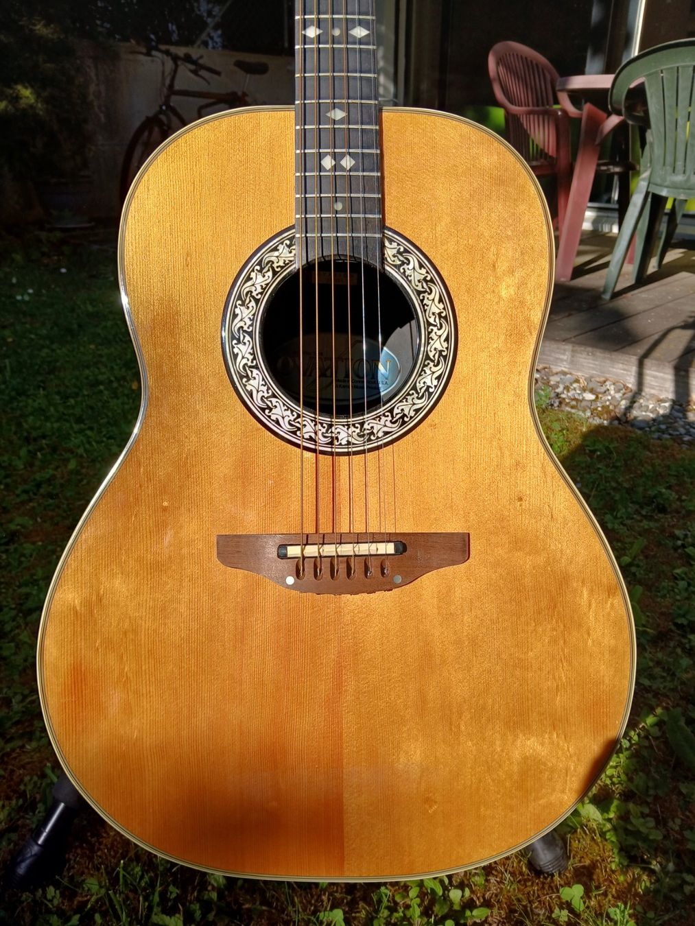 Ovation Strumenti musicali: Ovation 1612 de 1979 made in USA – Usato da Genthod venduto da Guitar777 1