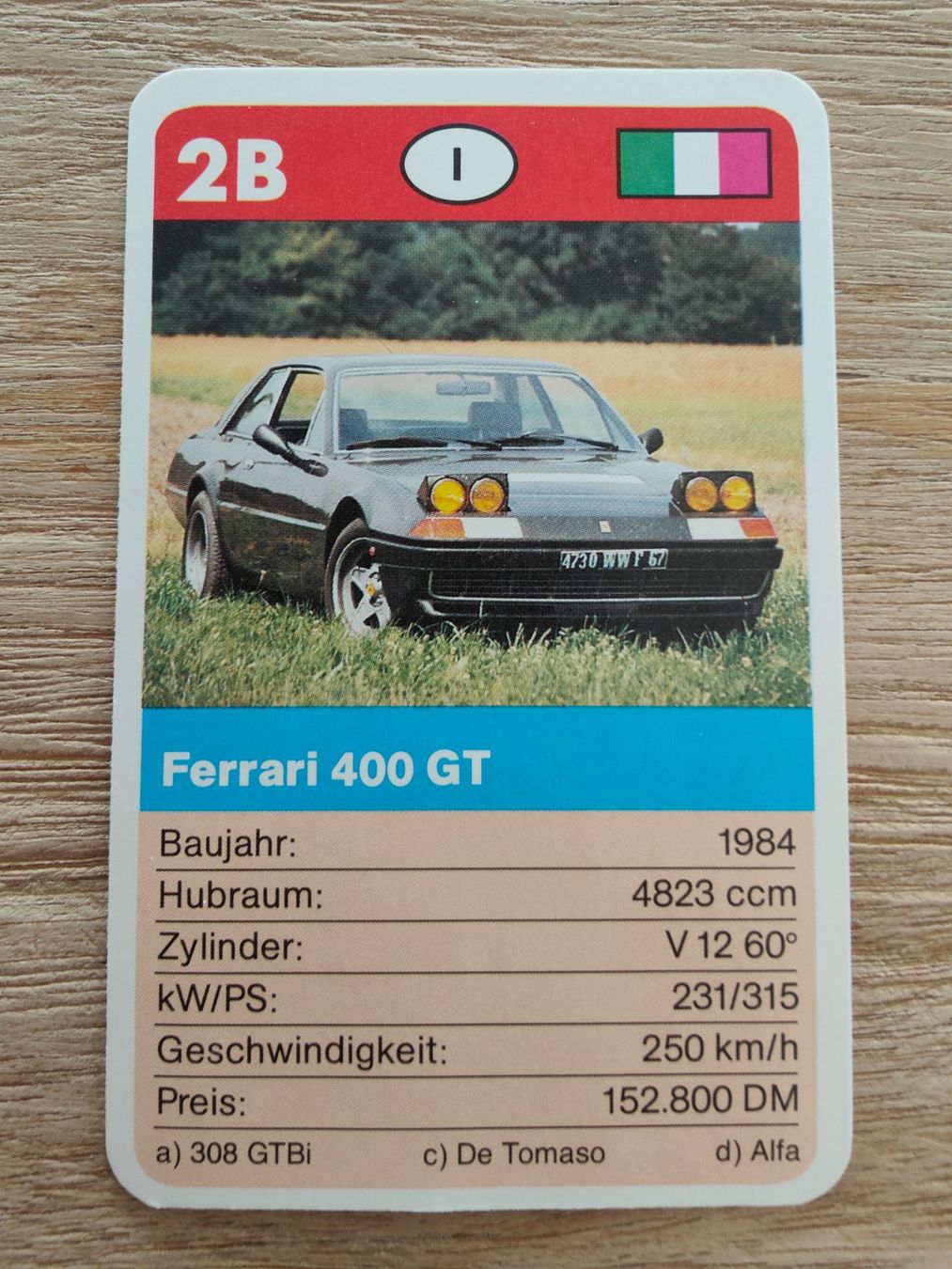 Giochi: Quartett Italo Renner – Usato da Zuzwil SG venduto da Atalanta75 1