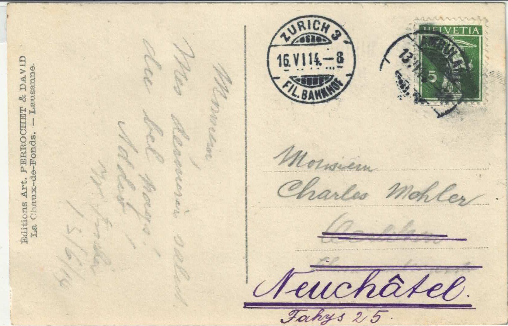 Cartoline postali: Bellinzona - Castello d'Svitto – Usato da Ettingen venduto da Kartenplanet 1