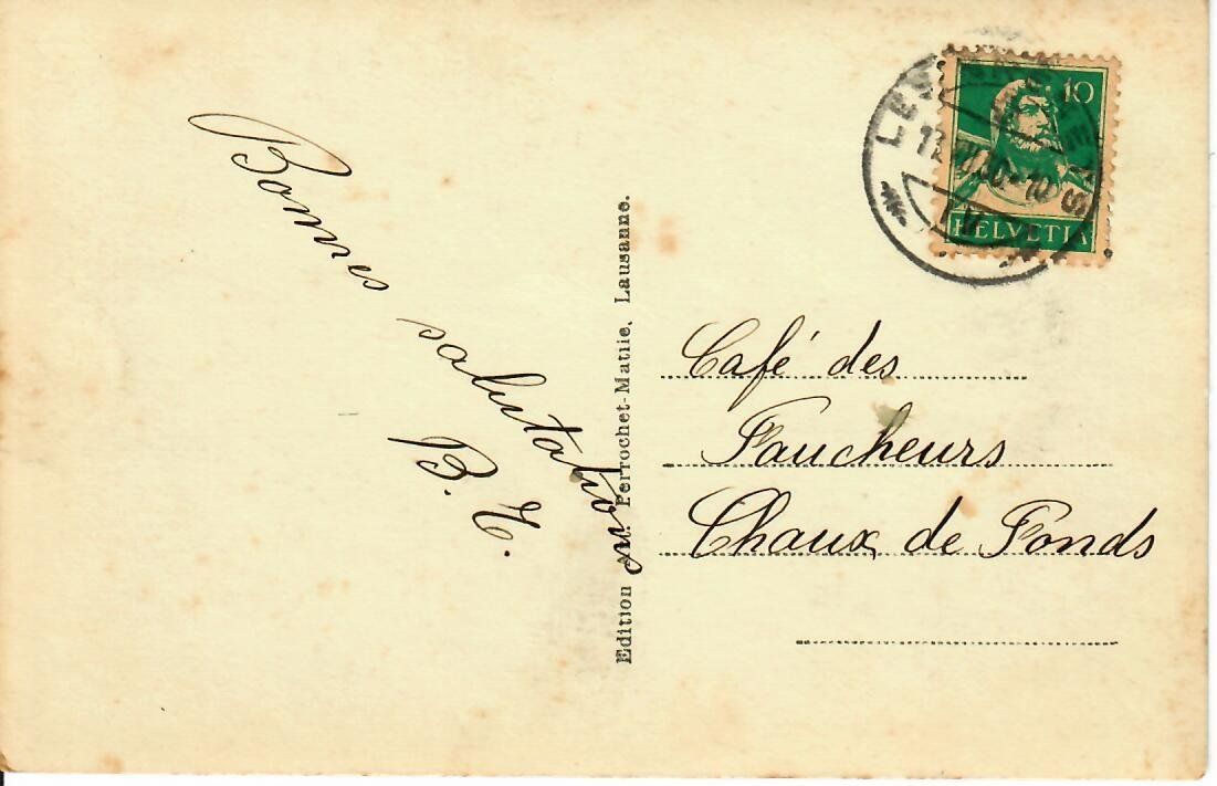 Cartoline postali: Les Brenets & le Doubs – Usato da Hochdorf venduto da Ziegel-16 1
