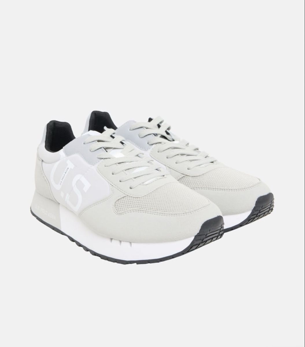 Herrenschuhe: Baskets U.S. Polo Assn. grises, neuf , taille 43 – Neu und originalverpackt aus Urtenen-Schönbühl von Big.sanad