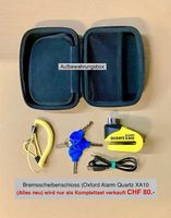 (Bremsscheibenschloss Alarm Quartz XA10) für Motorradfahrer