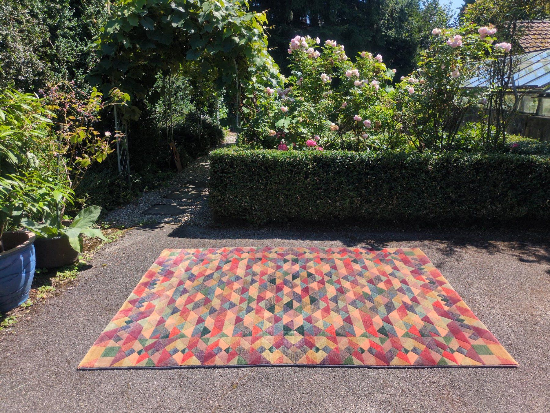 Missoni Tappeti: Seltener Luxor-Teppich von Missoni – Usato da Langenthal venduto da YElektra