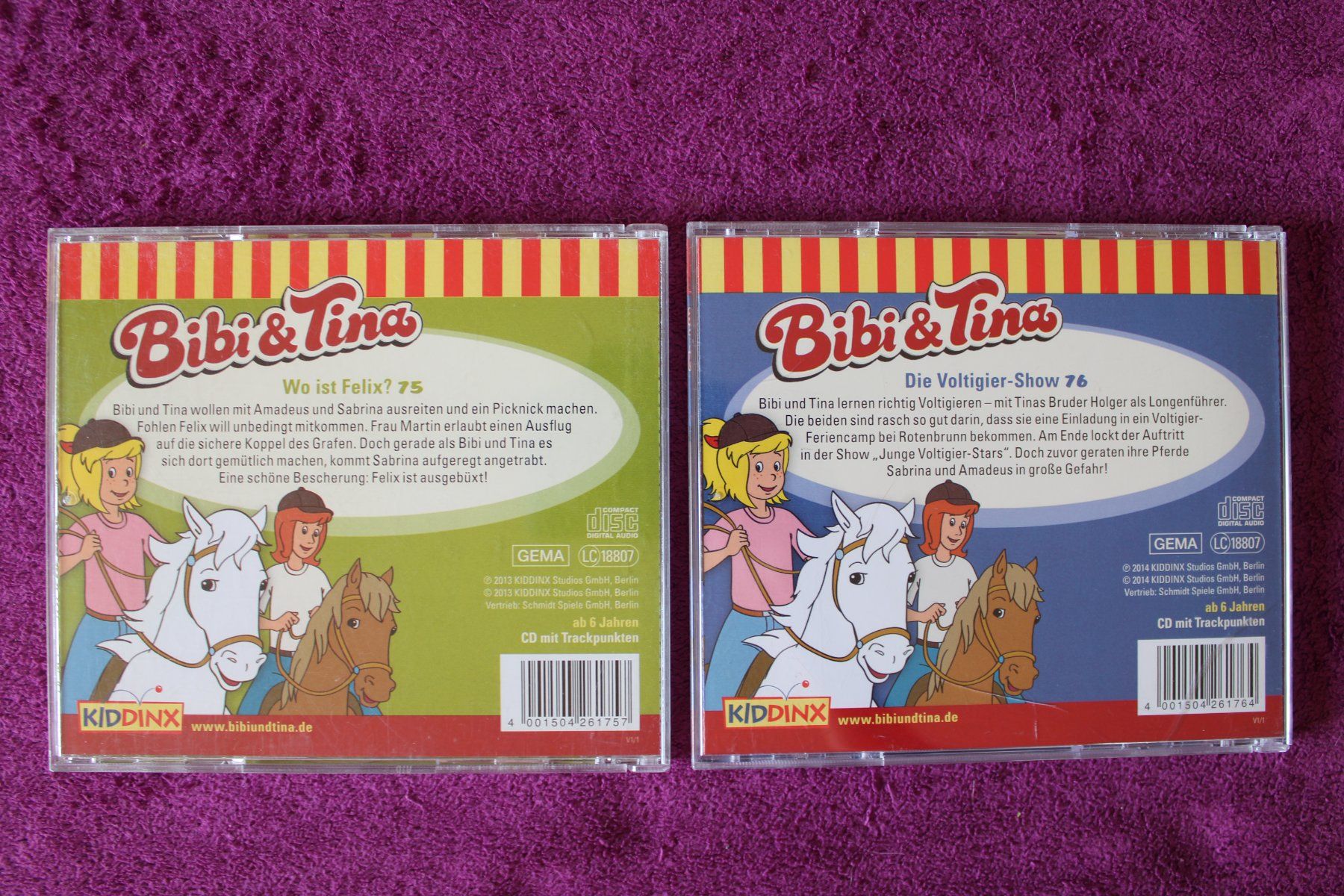 CD: 6 - Bibi & Tina - Hörspiel - CD´s – Usato da Müllheim Dorf venduto da Seeeule01 6