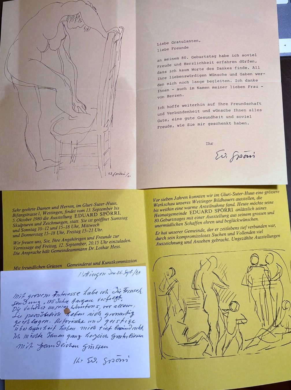 Sculture & Statue: Eduard Spörri – Usato da Stüsslingen venduto da Ideur1 6