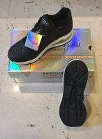 Skechers Uno 2 Damen Sneaker schwarz/leo, Grösse 39 neu