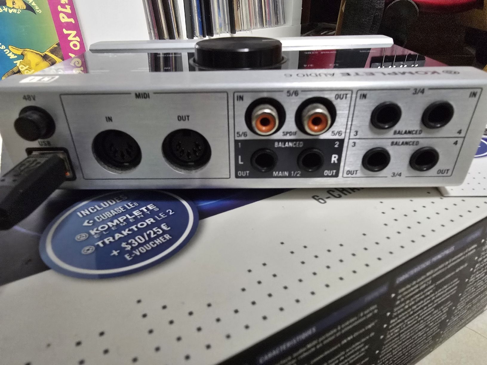 Native Instruments Attrezzatura per studi di registrazione: Native Instruments Komplete Audio 6 Interface gebraucht – Usato da Bettingen venduto da Muombe 2