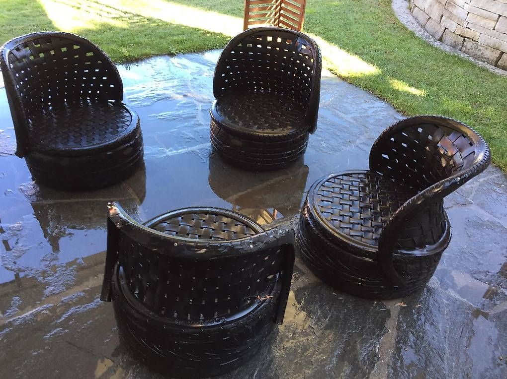 Poltrone: 4 Pneu sessel von Retyred – Usato da St. Gallen venduto da dan_w62f 3