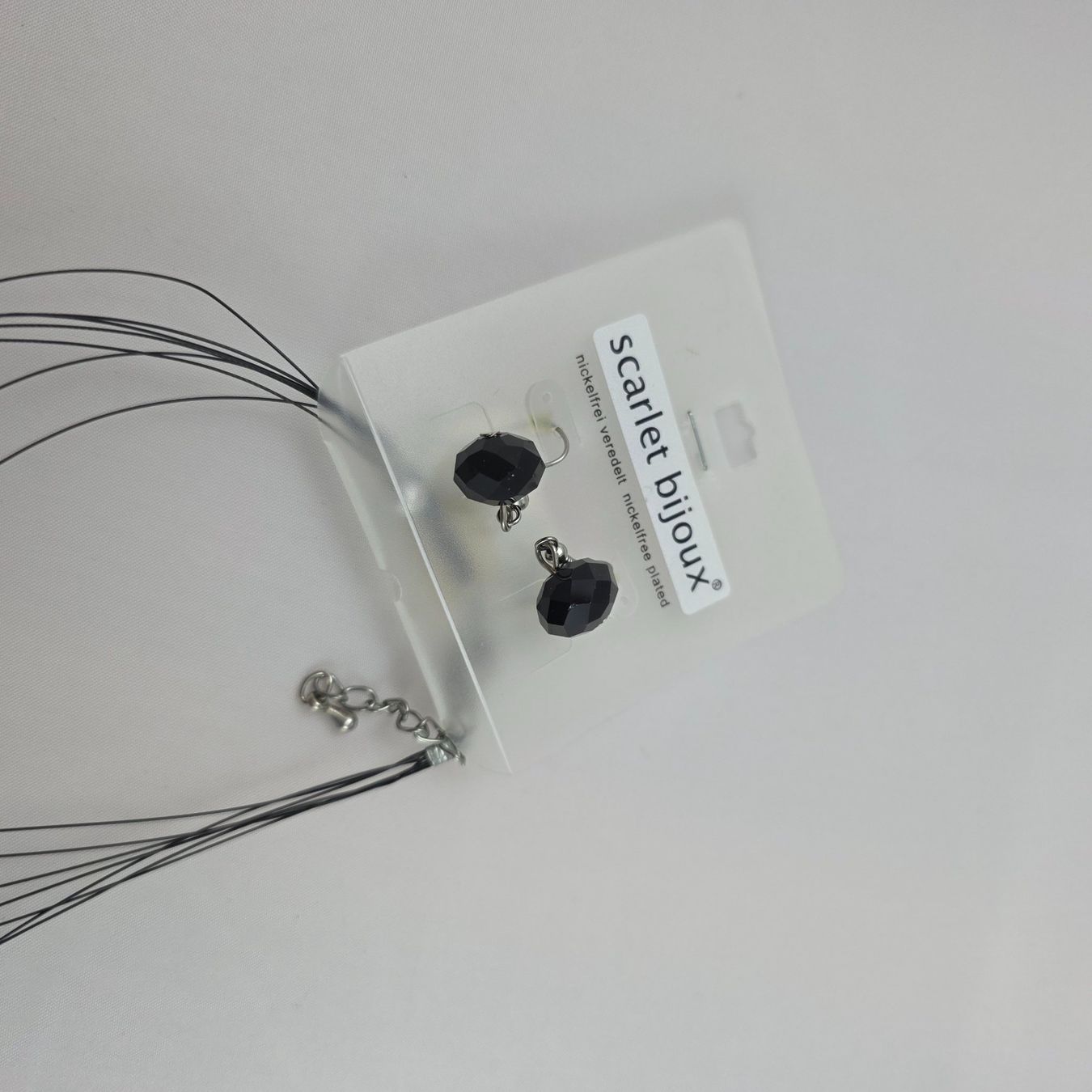 Catenine: Scarlet Bijoux Set Kette + Ohrringe Stein oder Glas 644 – Nuovo e nell'imballaggio originale da Wald ZH venduto da Martin79 2