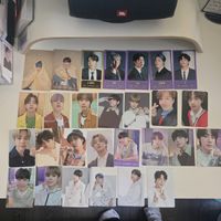 BTS photocards postcard trading card official bundle