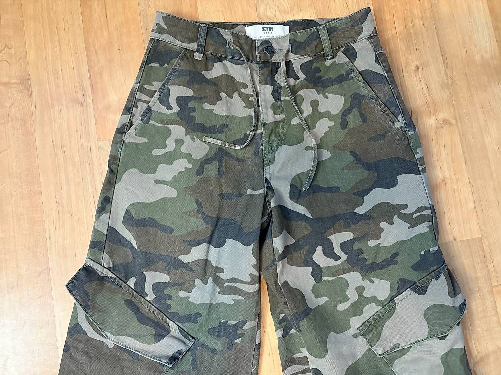Pantaloni: Neu: Cargohose Camouflage Gr. 36 – Nuovo (secondo la descrizione) da Willisau venduto da ani_gtk8 2