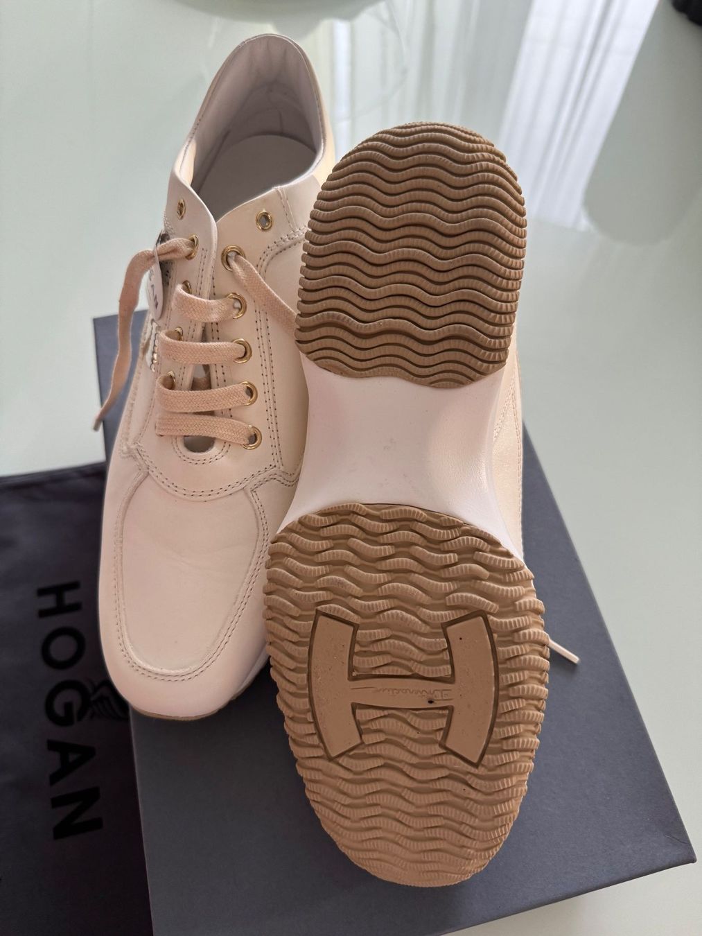 Hogan Scarpe da donna: Sneakers Hogan Interactive Weiss – Nuovo e nell'imballaggio originale da Adliswil venduto da atram57 2