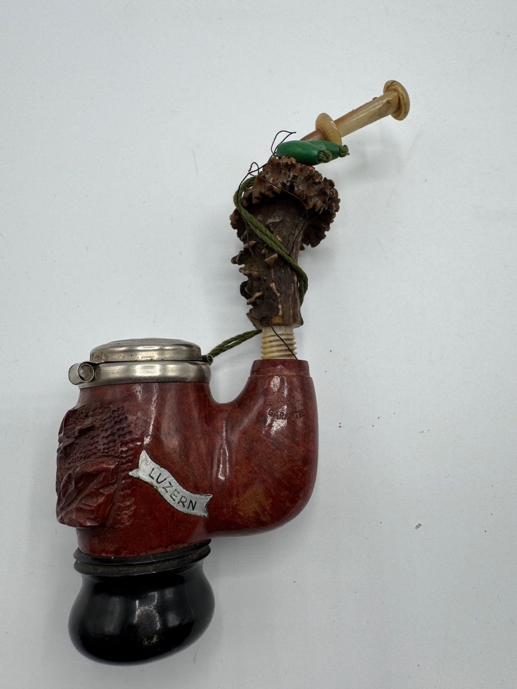 Pipes & Accessoires: Antike Pfeife "Luzern" mit Hirschgeweih – D'occasion à Sachseln par BONATI01 2