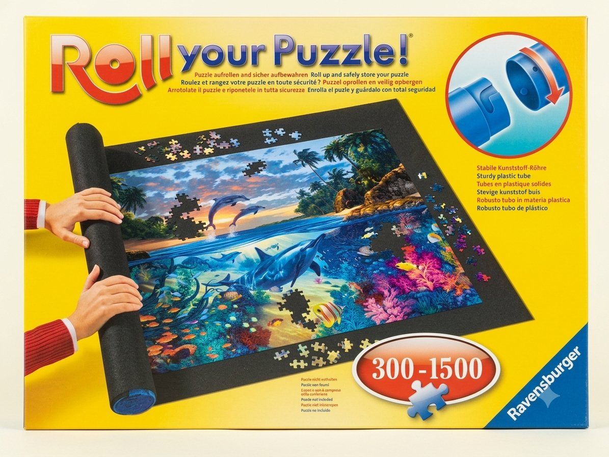 Ravensburger Puzzle: 8 Ravensburger Puzzles 1000/500 Teile & Roll-Matte – Usato da Bex venduto da Dani-Dany 8