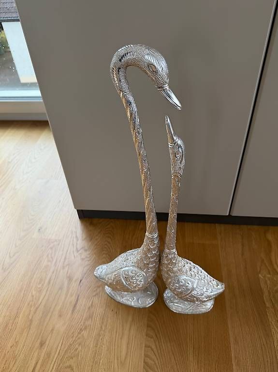 Skulpturen & Statuen: 2 Paar wunderschöne Schwäne – Gebraucht aus Embrach von ber_8fgp 3