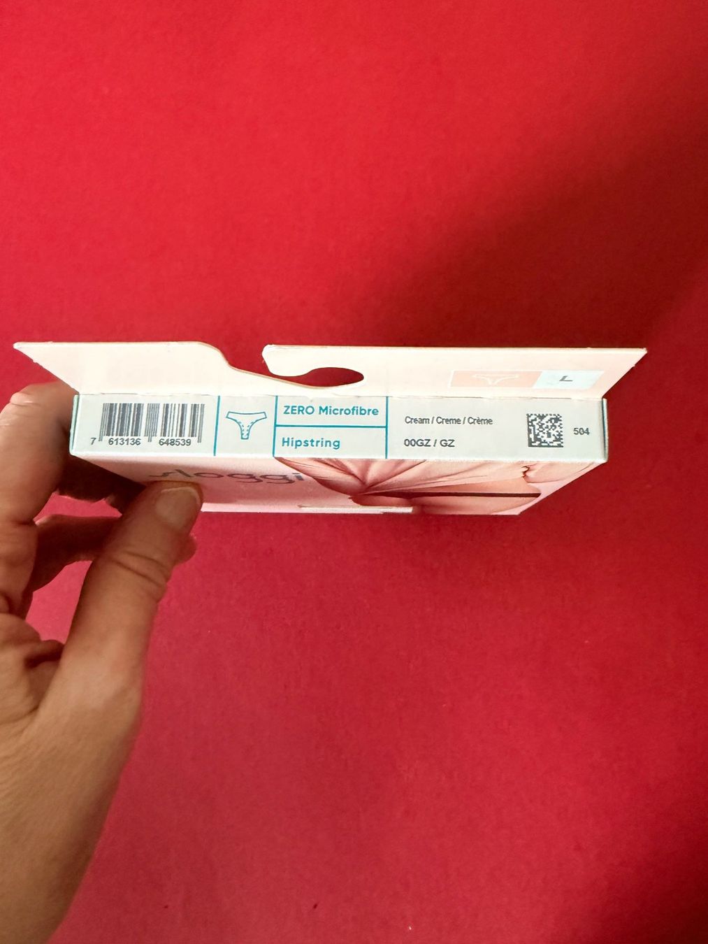 Sloggi Altra biancheria intima: SLOGGI, Hipstring ZERO Microfibre, Gr. L, 1 Stück in Creme – Nuovo e nell'imballaggio originale da Rudolfstetten venduto da gst_g7xl 1