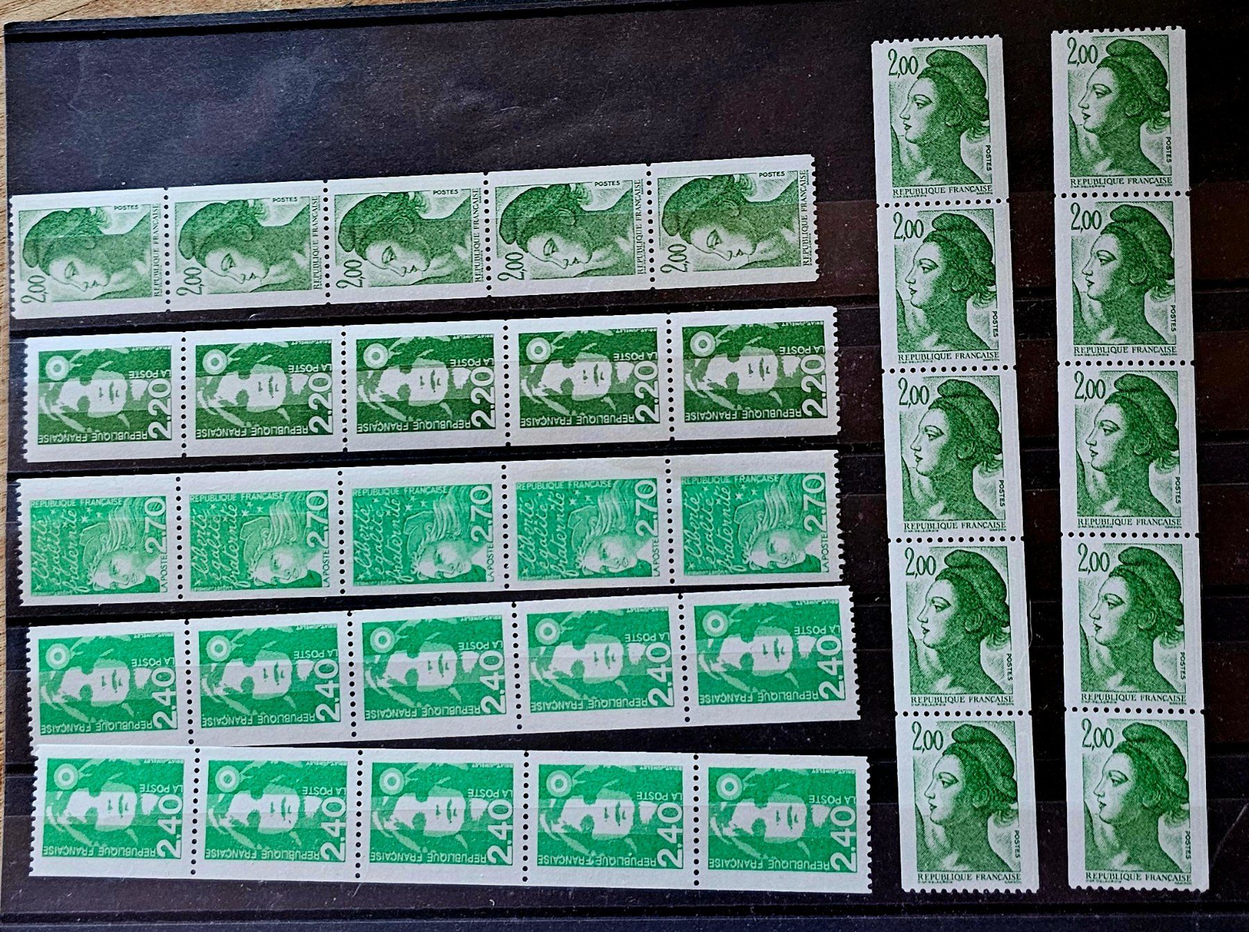 Tous les timbres: FRANCE timbres neufs ** – Neuf (Voir description) à Les Valettes par Nuba1
