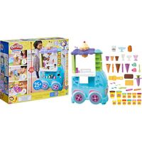 Play-Doh Knetset Großer Eiswagen für Kinder mit Eismaschine