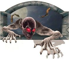 🧟‍♂️ 3D Zombie Wandaufkleber – Gruselig Cool! 🧟‍♀️💫