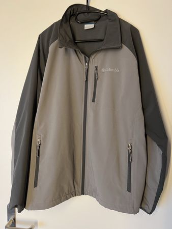 Columbia Softshell Jacke, Grau/Schwarz, Grösse XL
