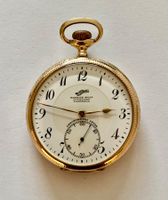 Taschenuhr Maurice Wolf Gold 14K Chronometer Invar 1906