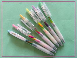 Stift fluoreszierenden Farben, wechselt zufällig 6x - Stifte