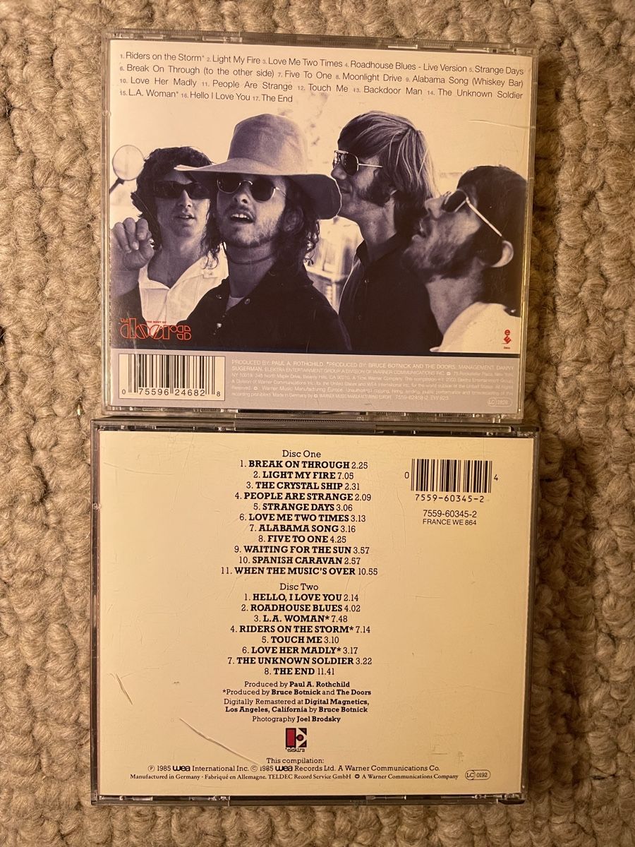 CD: 2x The Doors – Usato da Reinach AG venduto da trigger7811 1