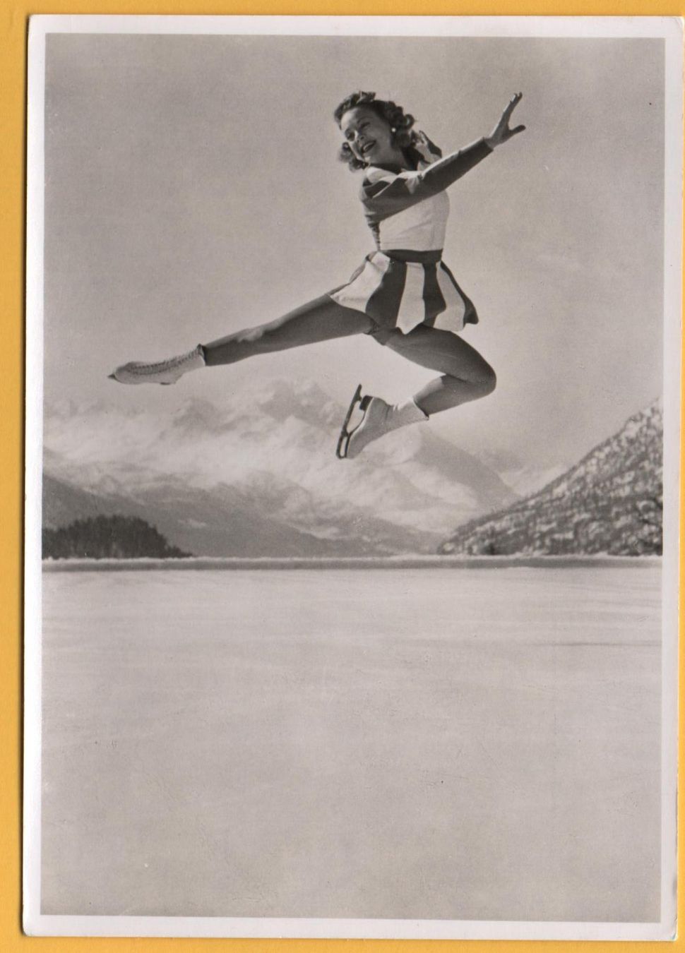 Cartoline postali: ST. MORITZ Eislaufen – Nuovo (secondo la descrizione) da Jona venduto da philajona
