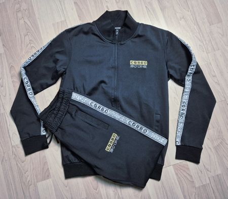 Corbo D'or Trainingsanzug Schwarz Grösse L