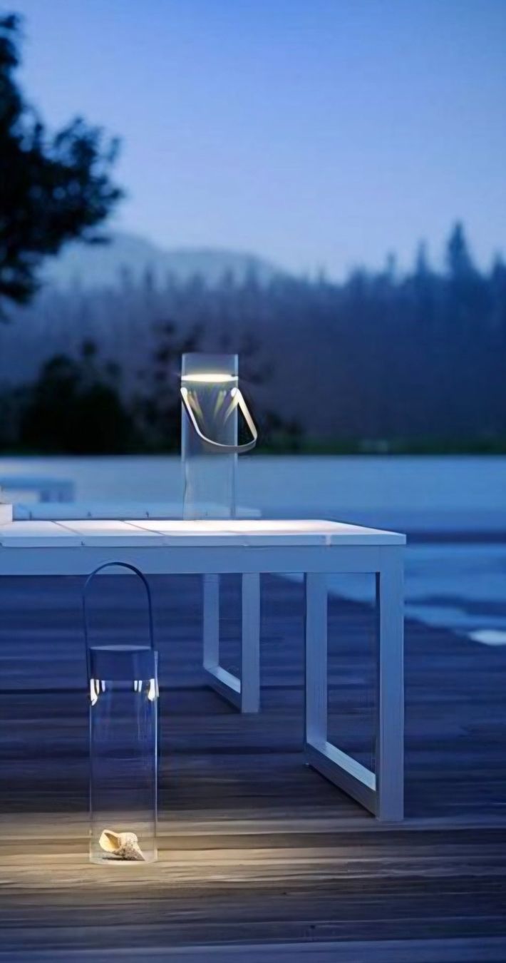 Lampen: Akkuleuchte LED, Glas transparent – Neu (gemäss Beschreibung) aus Binningen von Masc61