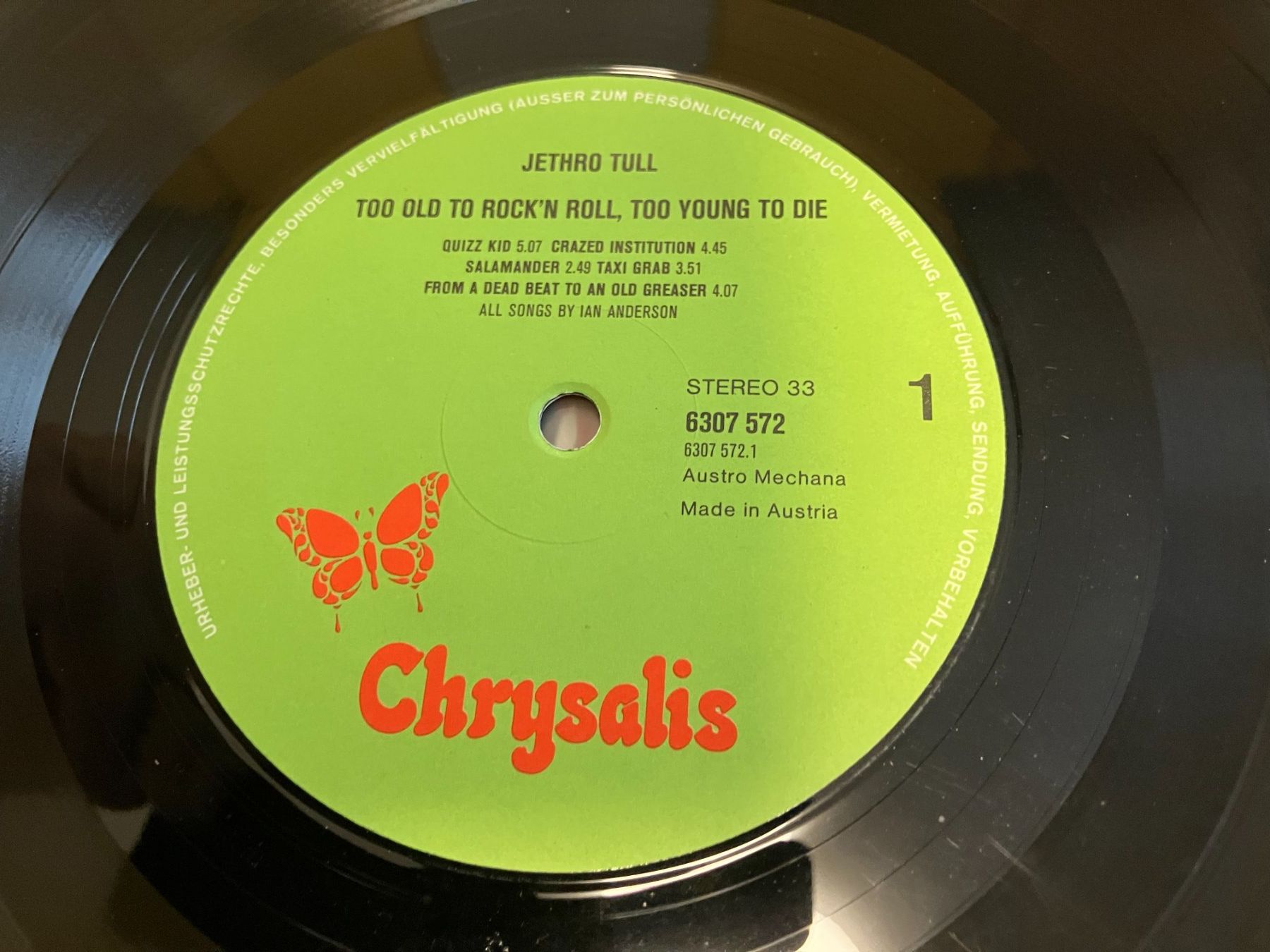Schallplatten: Jethro Tull – Gebraucht aus Aarwangen von Jukebox3 6