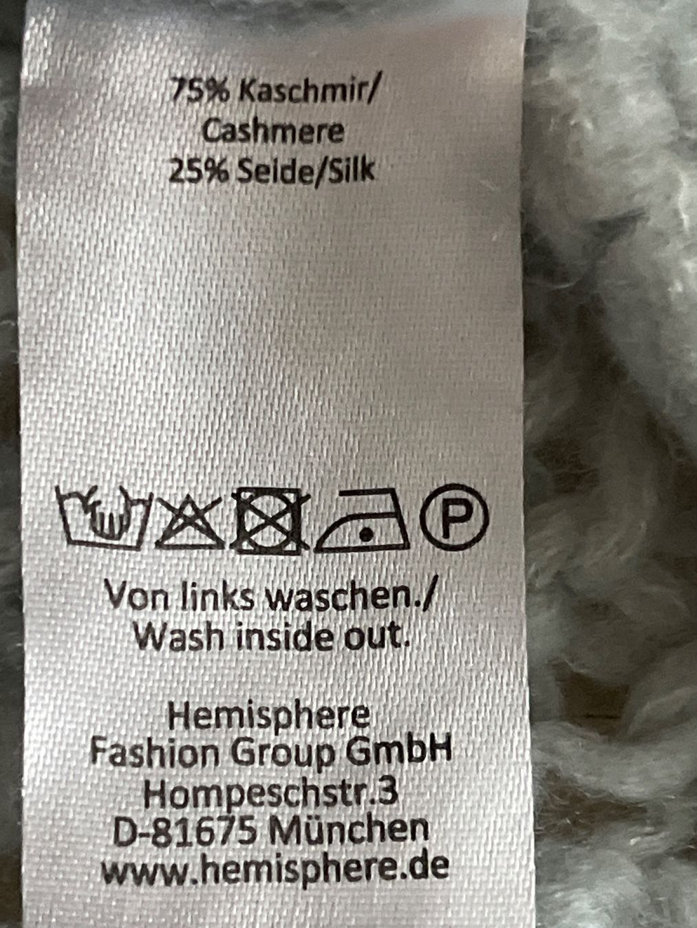 Hemisphere Jacken: Hellgrüner Kaschmir-Strickmantel von Hemisphere, Grösse M – Gebraucht aus Meggen von esistwinter4 6
