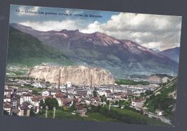 CHIPPIS - les grandes usine et Rocher de Géronde, 1930